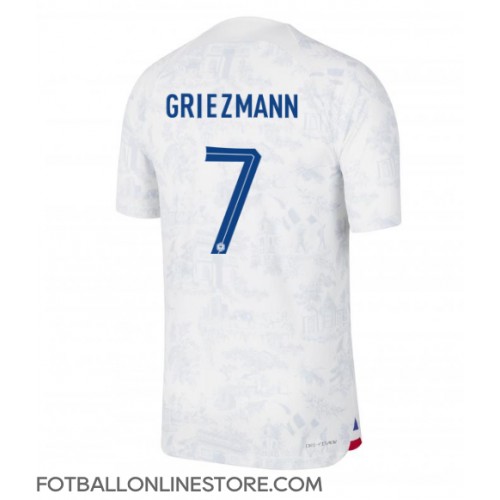 Billige Frankrike Antoine Griezmann #7 Bortetrøye VM 2022 Kortermet
